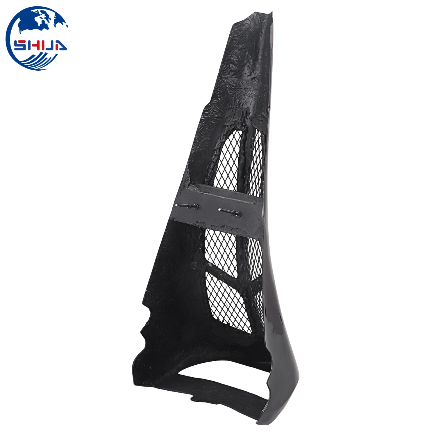 Блестящий черный мотоцикл высокий спойлер для подбородка ковш Harley 2014 2019 модели