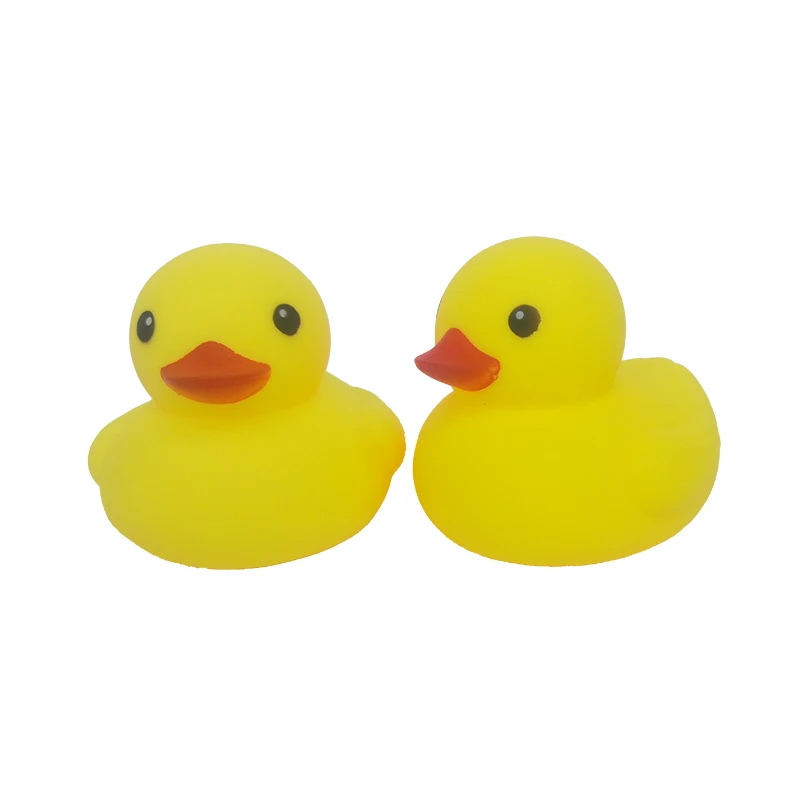 Cute Rubber Yellow Duck Bathtub Bath Water Toys for Baby Kids Classic Toys Swimming Pool Decoration Press Squeak Duck Model