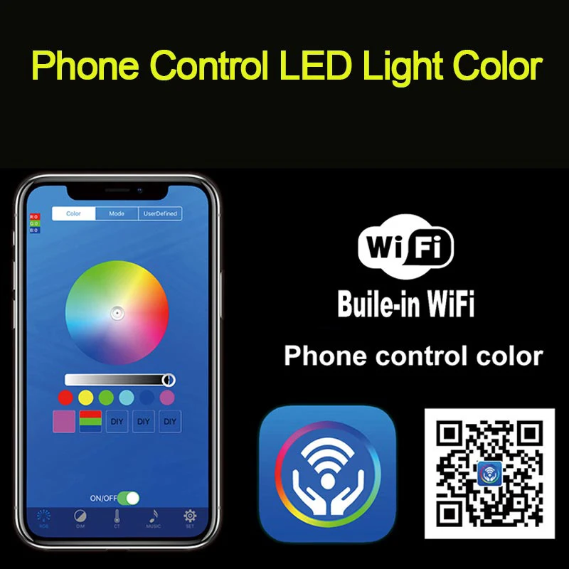 Phone Control Встроенный потолочный Душ Светодиодный светильник SUS304 ванная комната пульт дистанционного управления цветной Душ водопад дождевой Душ 580*380 мм - Цвет: Phone Control