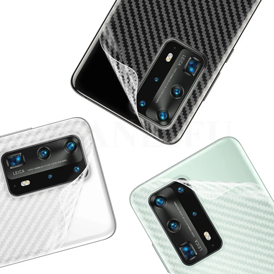 Прозрачная 3d пленка из углеродного волокна для Huawei Y9 Y5 Y7 2019 Prime защитная экрана Y6