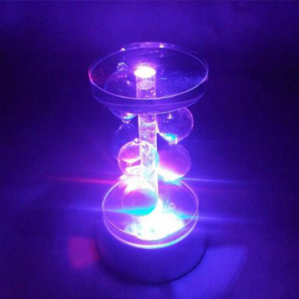 Романтическое украшение 4 светодиодный круглый светящаяся основа лазерный