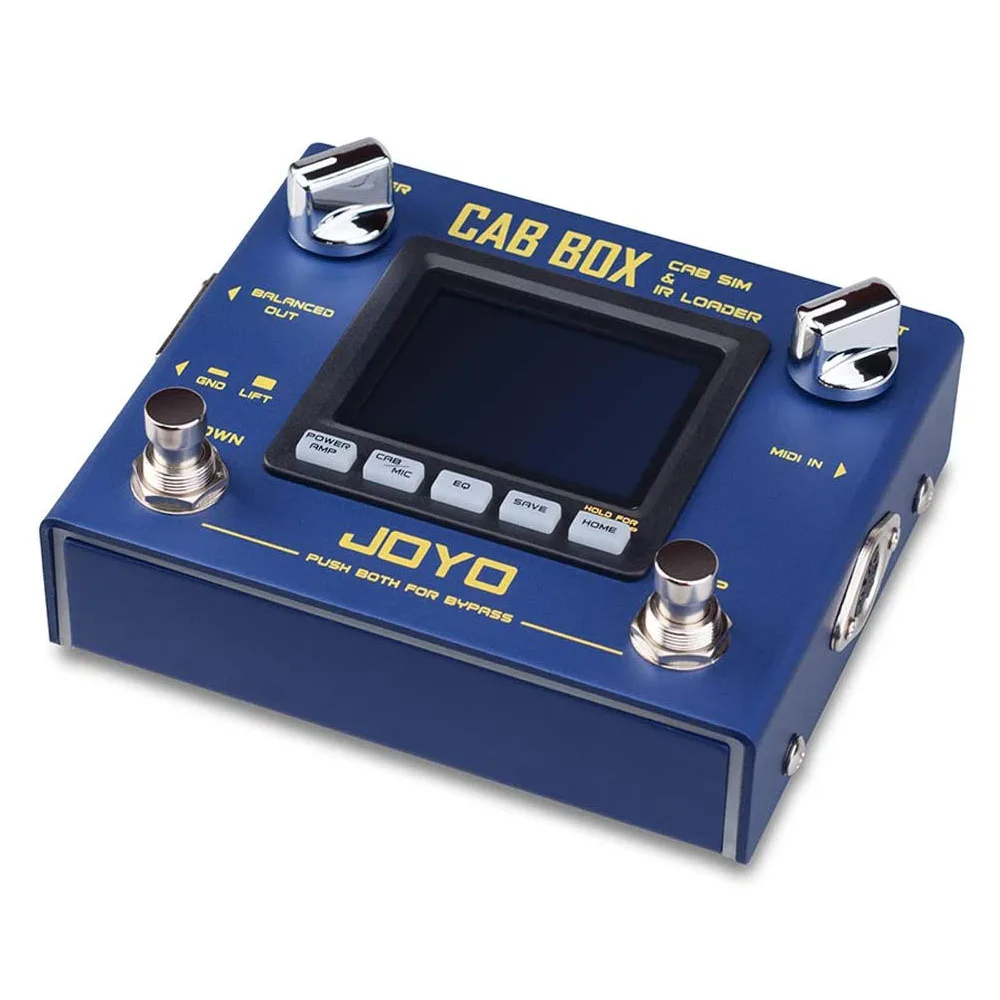 Педаль для мультиэффектов JOYO CAB BOX Поддержка ИК-нагрузки Педальный эффект 4 трубки
