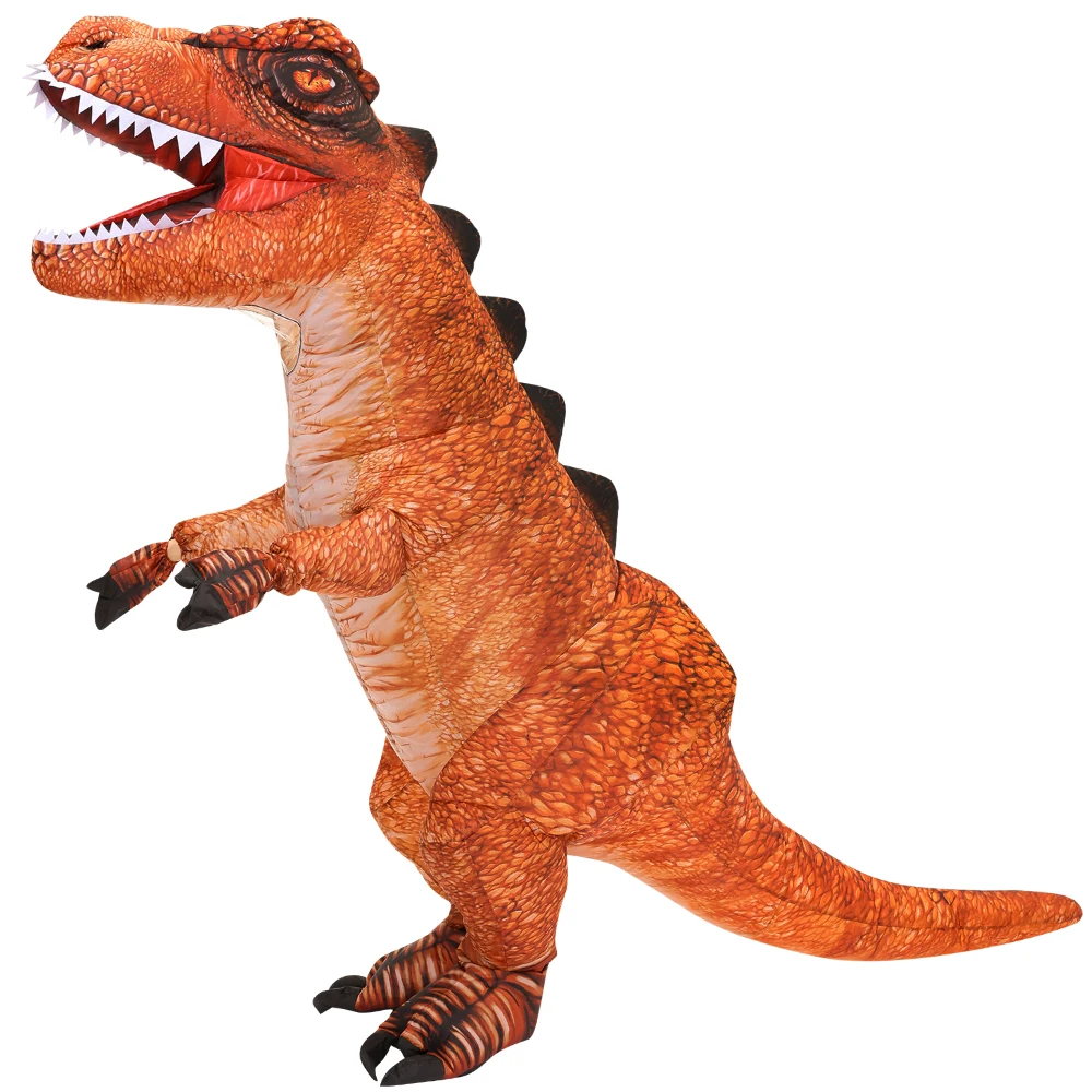 

Purim Carnival Adult Inflatable Dinosaur Costume T REX Dino Cosplay Party Costumes for Men Women Halloween Fancy Dress Suit