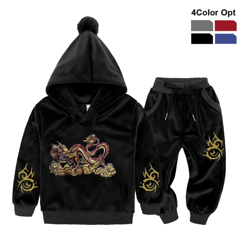 Одежда для мальчиков спортивный костюм девочек Дети детские крылья Ангела