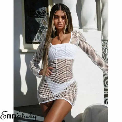 Новинка Модный летний женский прозрачный сетчатый бикини сексуальный купальник