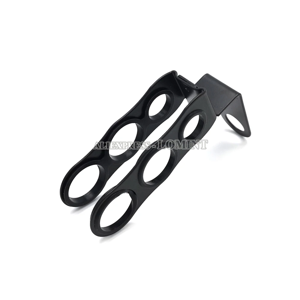 Черный кальян LOMINT держатель шлангов для кальяна аксессуары курения с 3