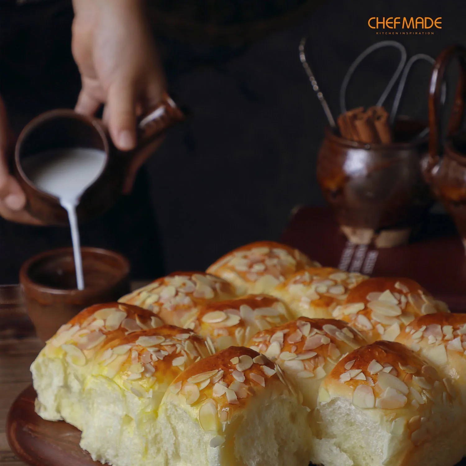 CHEFMADE 13 дюймовая форма для торта не прилипающая стандартная и сковорода мяса