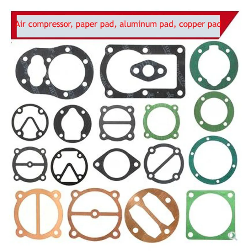 

Direct-line Belt air CompressorPaper PadAluminum PadCopper PadGasketCylinder Head GasketCylinder GasketValve Plate Gasket