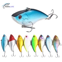 artificial baits vib fishing lures hard wobbler tackles for perch pike bass fishing accessories 18 8g 7cm