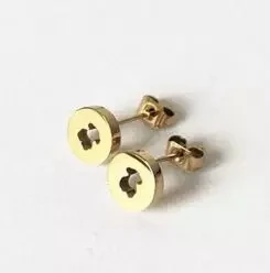 

Fashion Jewelry Bear Stainless Steel Factory Wholesale Hollow Simple Earrings Wholesale Aretes De Mujer Modernos 2020