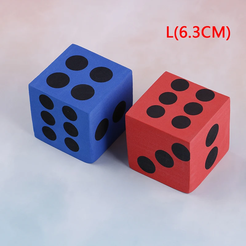 1 шт новый красочный 6 сторонней круглый кости Игральный стол игры