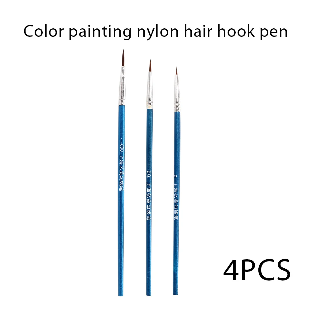 Техническая ручка кисть для рисования Scriptliner 4 шт./компл. твердая древесина