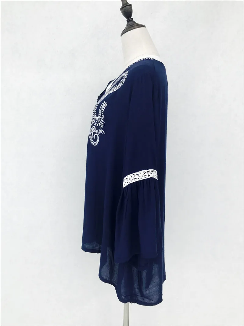 Женский купальный костюм с вышивкой накидка сексуальный кафтан Пляжная туника