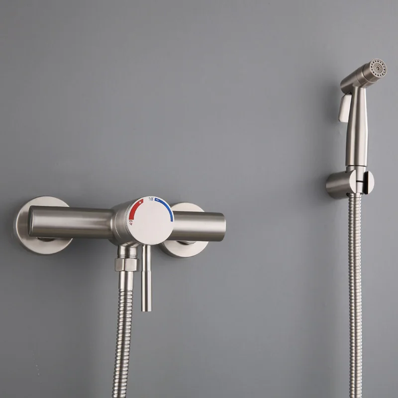 Деликатный и компактный 304 из нержавеющей стали с постоянной температурой Душ