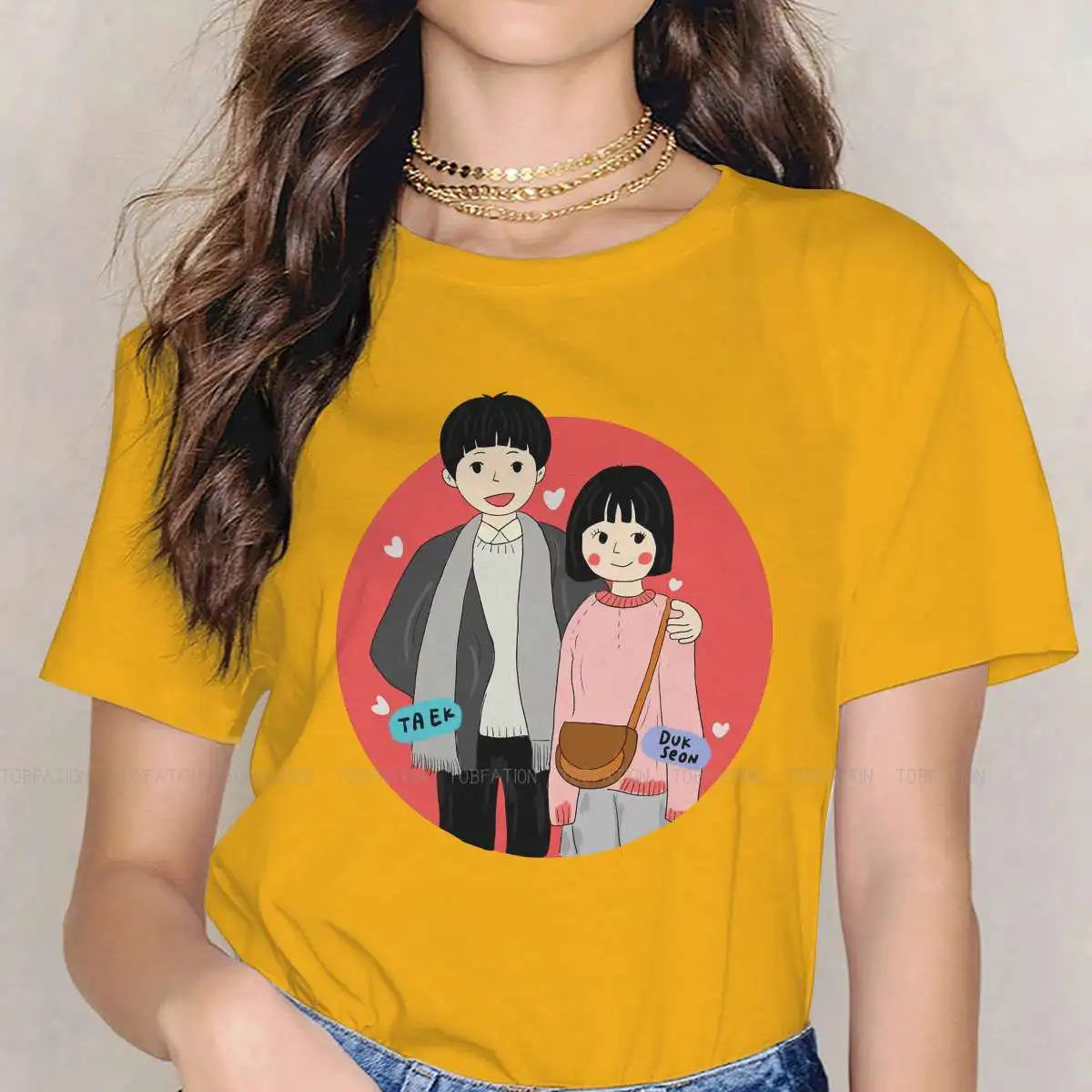 

Ответ 1988 футболка для женщин и девочек 4XL Dukseon Taeki базовые летние свитшоты футболка высокого качества свободного кроя