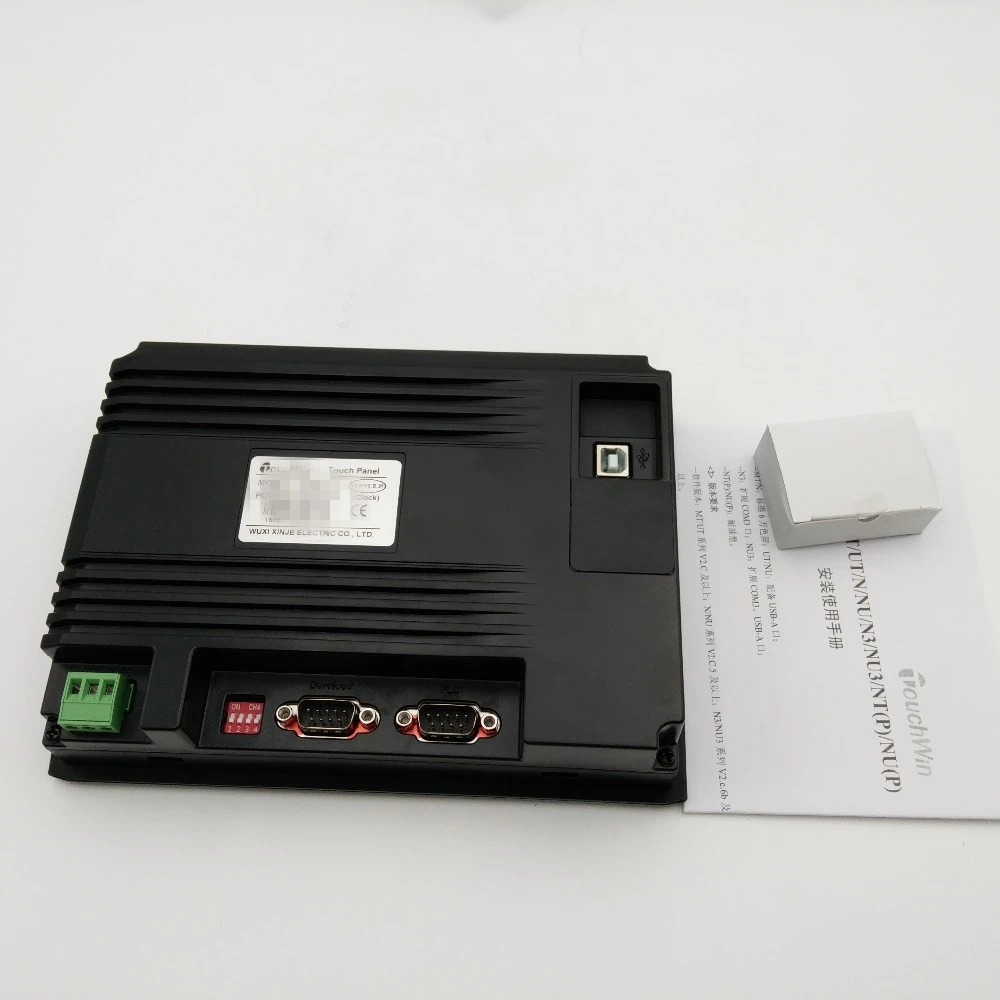 Сенсорный экран Xinje 7 дюймов HMI Китай PLC 800*480 IP65 новый с USB кабелем для загрузки