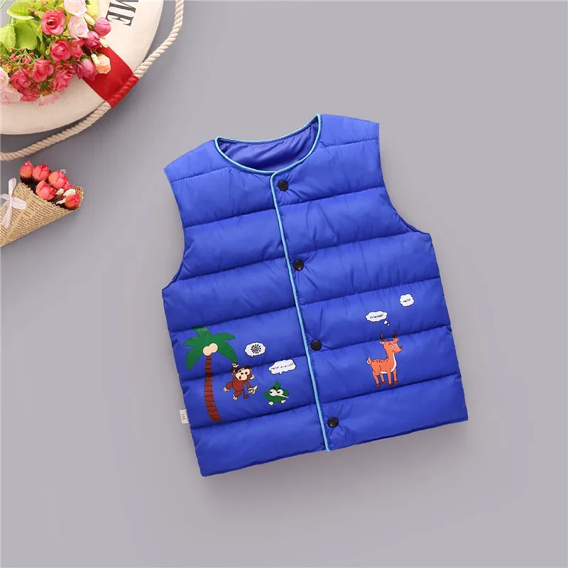 Зимний детский жилет Emmababy 2020 теплая детская куртка Детский без рукавов для