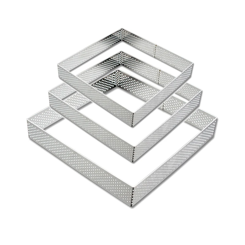 Квадратные формы для клетки форма французского десерта мыши фруктового пирога