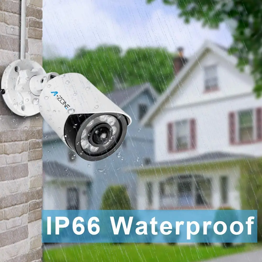 IP66 поддельная камера водонепроницаемая наружная внутренняя 6500K муляж системы