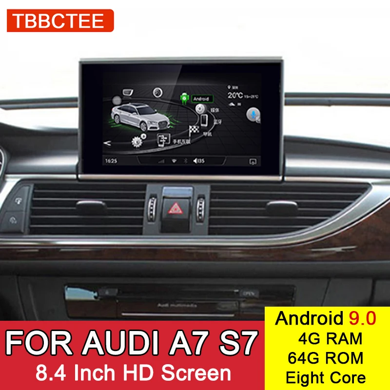 Автомобильный мультимедийный плеер для Audi A7 S7 2011 ~ 2015 2016 2017 MMI 3G RMC Android GPS навигация