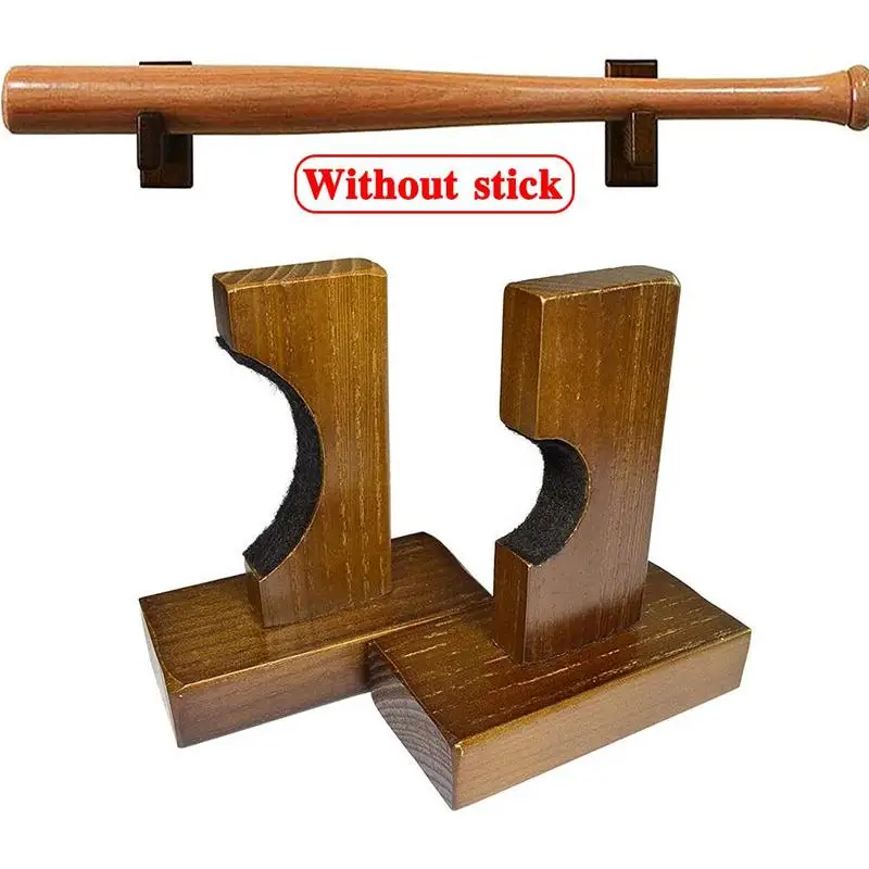 Бейсбол летучей мыши Дисплей настенное крепление летучая мышь и держатели для