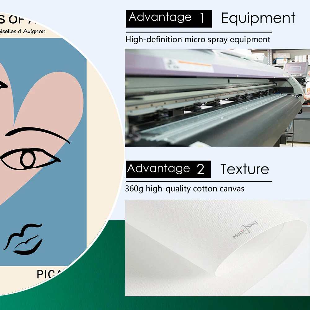 

Classic Picasso Abstract Lines Matisse Plant Leaf Vogue Canvas Painting Vintage Posters Prints Wall Art Pictures Room Home Decor