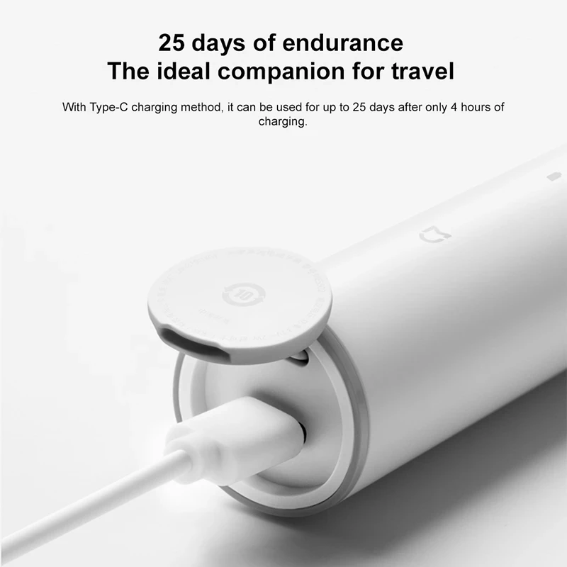 Xiaomi Mijia T300 звуковая электрическая зубная щетка Mi умная высокая частота Вибрация