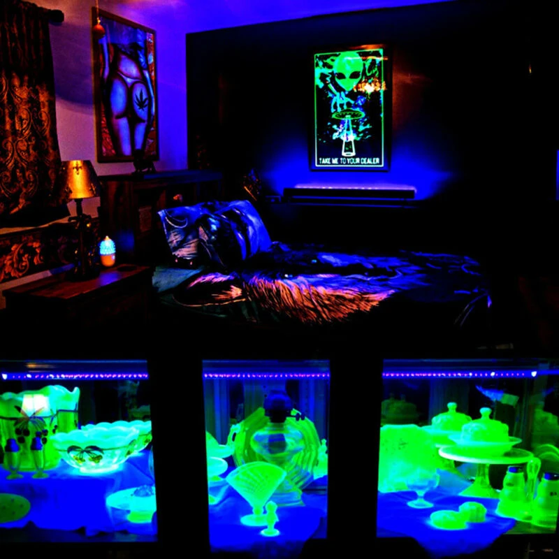 

Partys LED Ultraviolet Lamp Lamp Authentication Currency Stain Detector