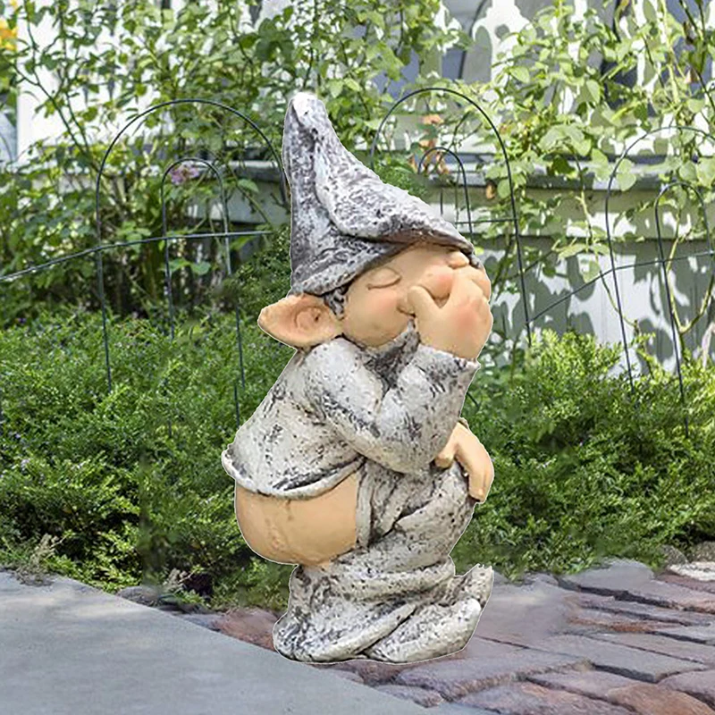 1 шт. садовые гномы 3D фигурки карликовые полимерные ремесла миниатюрная уличная