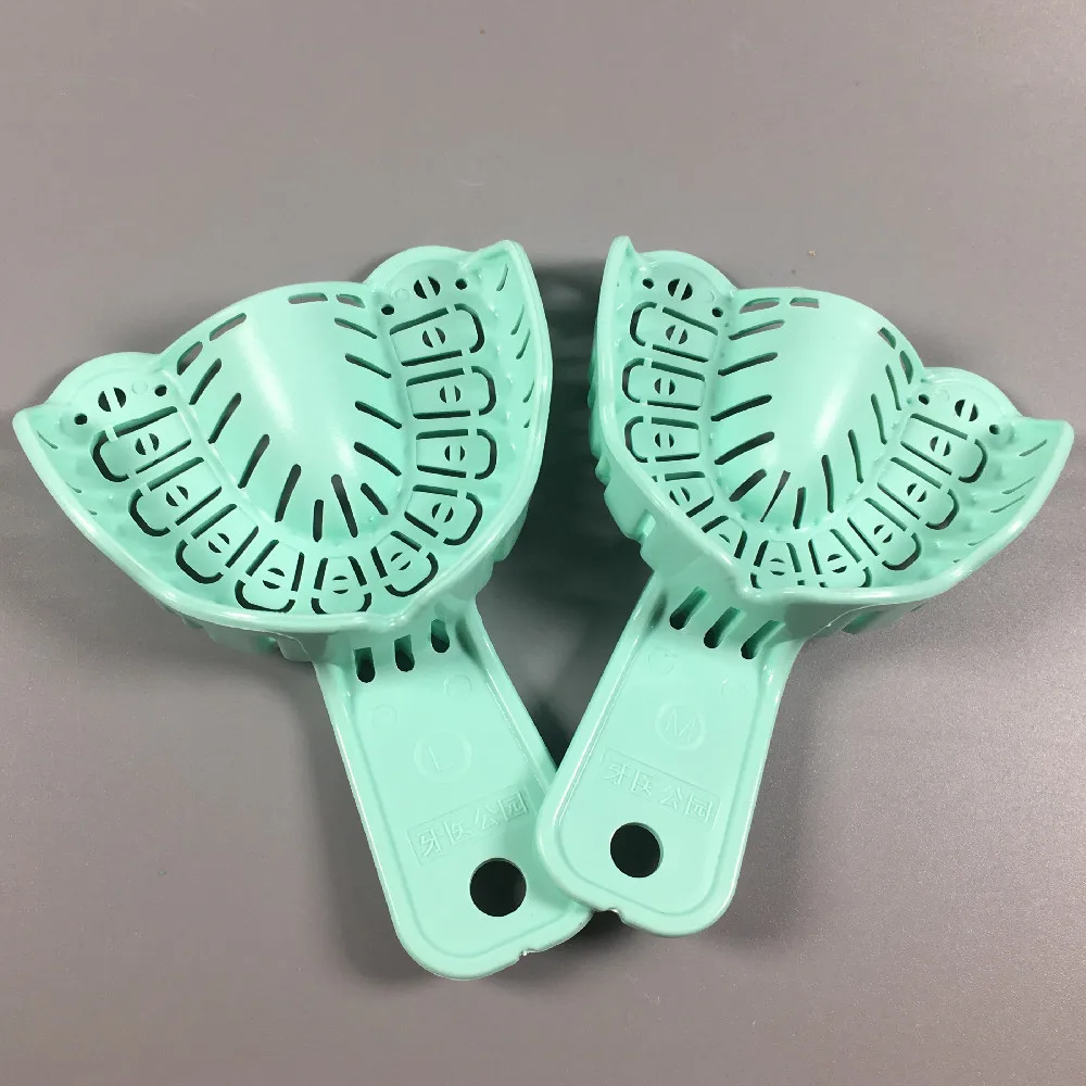

Large Dental Disposable Impression Trays Material Trays Set Plastic Large Model Pair Rim Lock