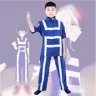 Костюм для косплея моя геройская академия, боку, нет героев академии, Детская школьная форма для мальчиков и девочек, спортивная одежда, футболка, штаны, набор для подарка на день рождения