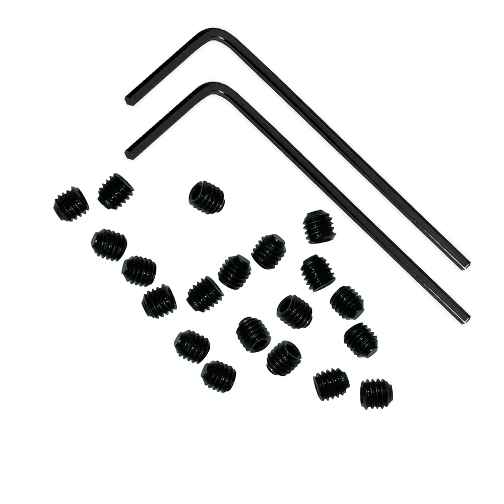 FY004Car FY004A 6-колесный армейский грузовик аксессуары Запчасти посылка (m3*4)20 шт. + шестигранный ключ 2 шт.