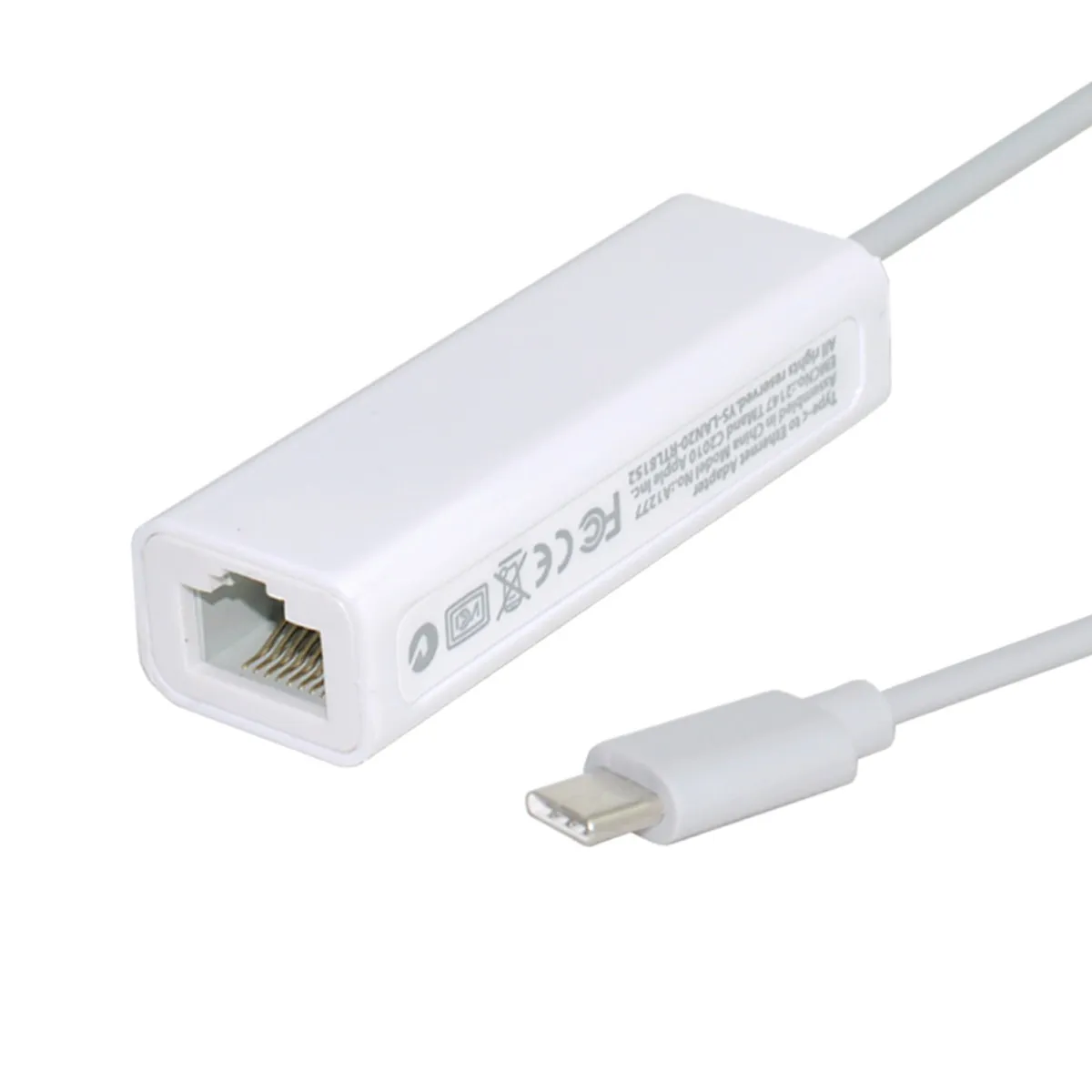 Адаптер локальной сети USB Type-C (папа)-100 Мбит/с для Apple Macbook и ноутбуков | Электроника