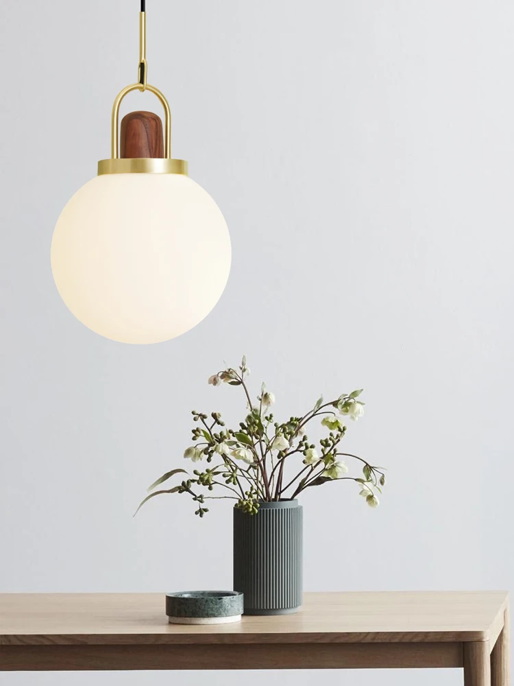 Nordic post-modern art bedside small chandelier personality simple bedroom study restaurant bar living room | Лампы и освещение