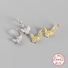 Aide милые крошечные серьги пчела 925 стерлингового серебра серьги для женщин насекомых мед гвоздики Пчелка серьги из нержавеющей стали, девушек, модное ювелирное изделие