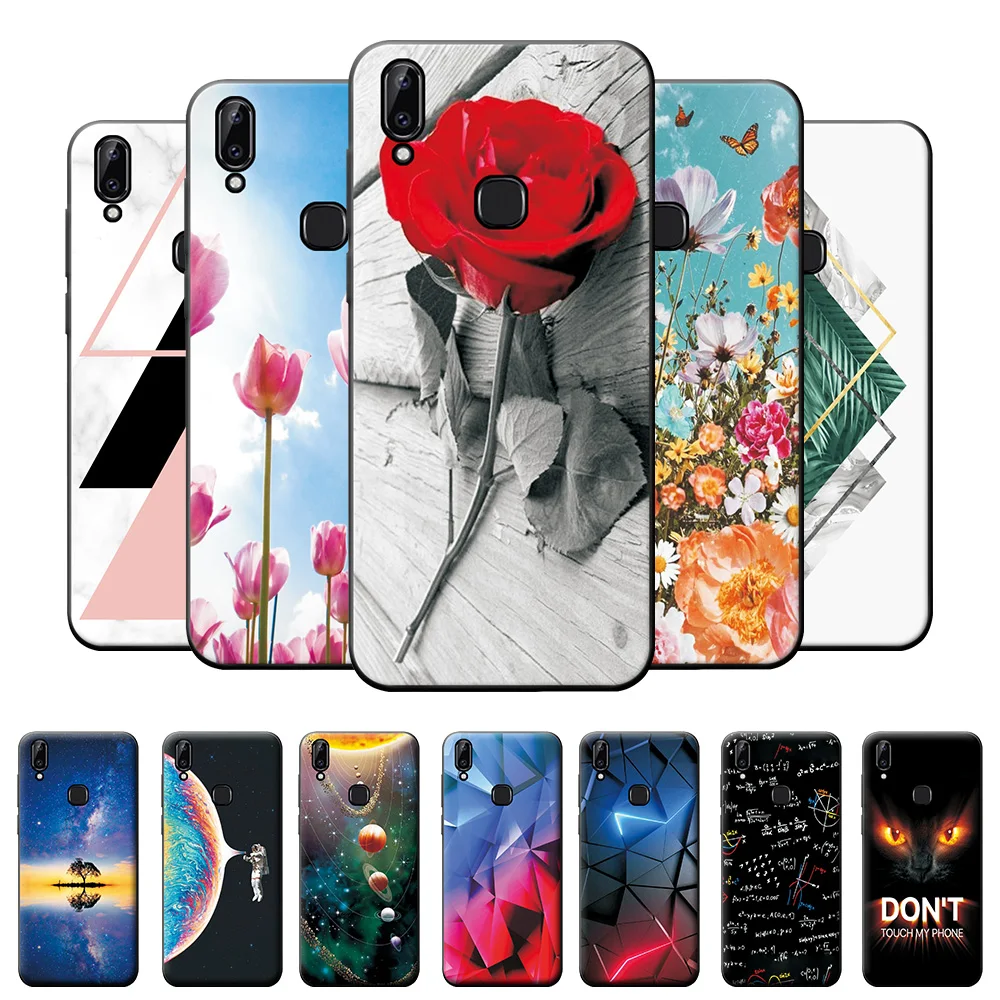 Чехол для Vivo Z1 чехол Z1i Vivo V1801A0 Z1 задняя крышка чехол для телефона чехол для Vivo Z1i VivoZ1 Z1 Vivo V1801A0 чехол крышка силиконовый чехол с персонажами из мультфильмов