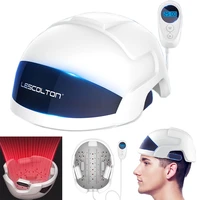 hair regrow led infrared light helmet fast growth hair cap hair loss solution for men women laser treatment hair hats
