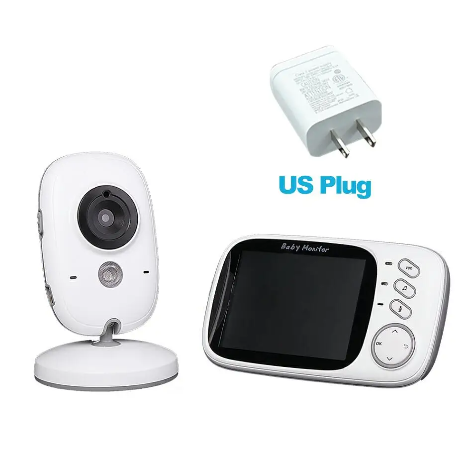 US Vigilabebes видео Детский Монитор vb603 tvl pet cam питатель для домашних животных камера беспроводной домашний camer intercoms Детский Монитор bebe видео няня - Цвет: US