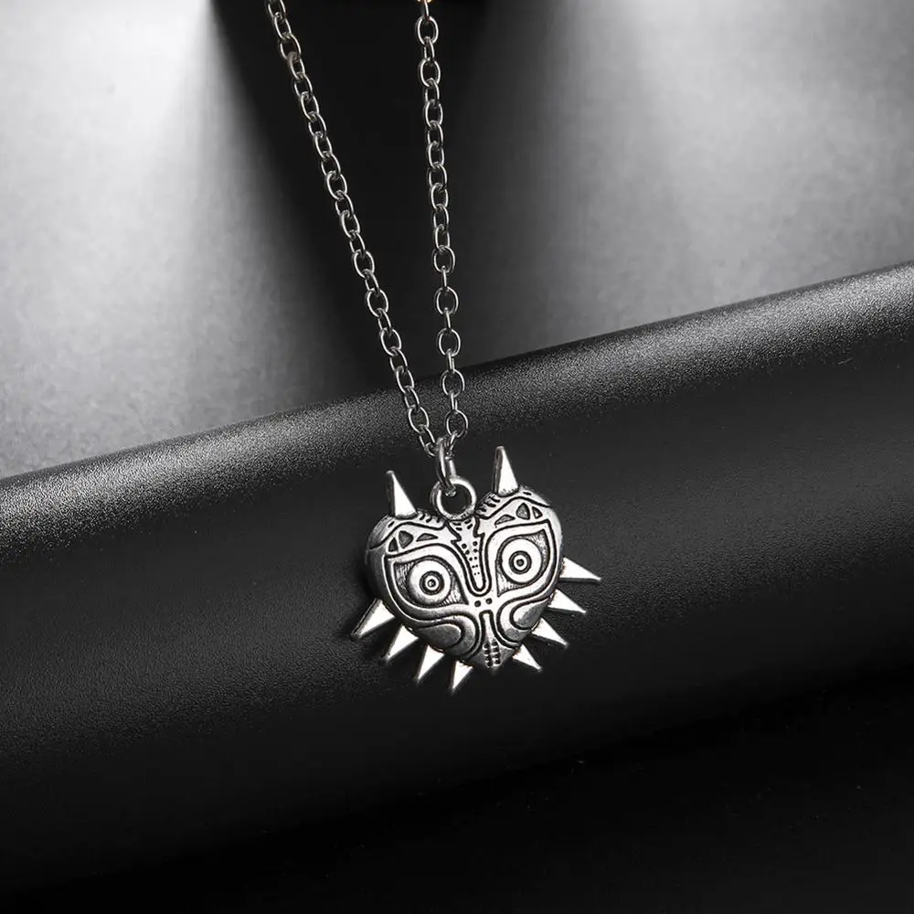Teamer Antique Kawaii Goth Charm Talisman Animal ожерелье с подвеской-маской Wiccan Jewelry для женщин |