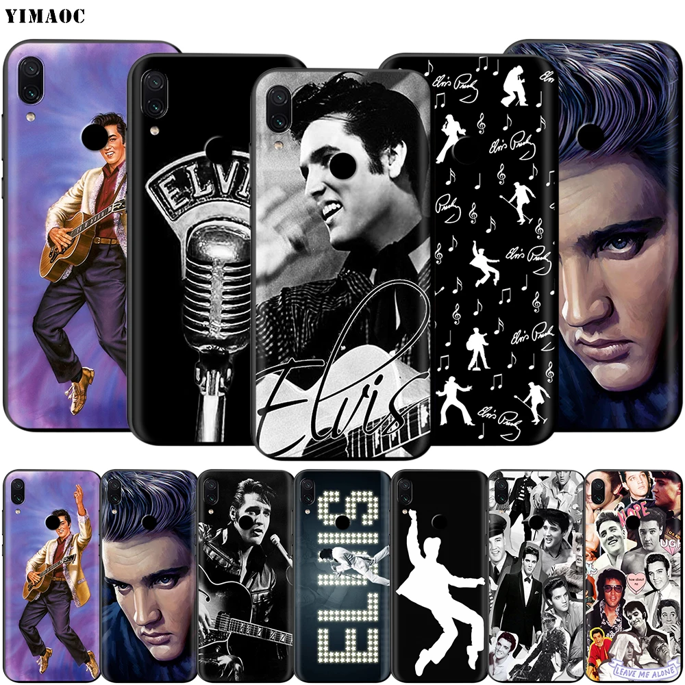 Чехол Elvis Presley для Xiaomi Redmi Note 4 4x 4a 5 5a 6 8 8A MI 9 9s 10 8T K30 Pro Max Lite Plus|Бамперы| |