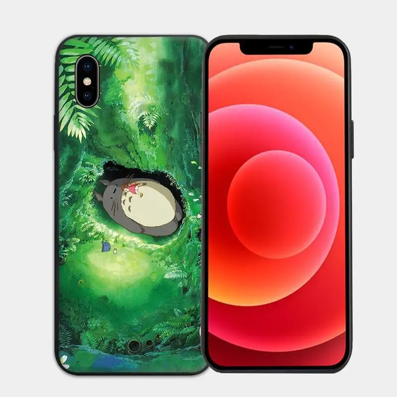 

Anime totoro Phone Case for iphone 6s 7 8 plus xr xs 11 12pro max mini case