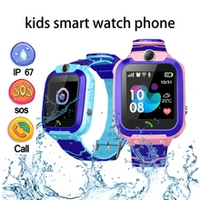 Childrens Smart Watch Kids Phone Watch Smartwatch For Boys Girls  With Sim Card Photo Waterproof IP67 Gift For IOS Android