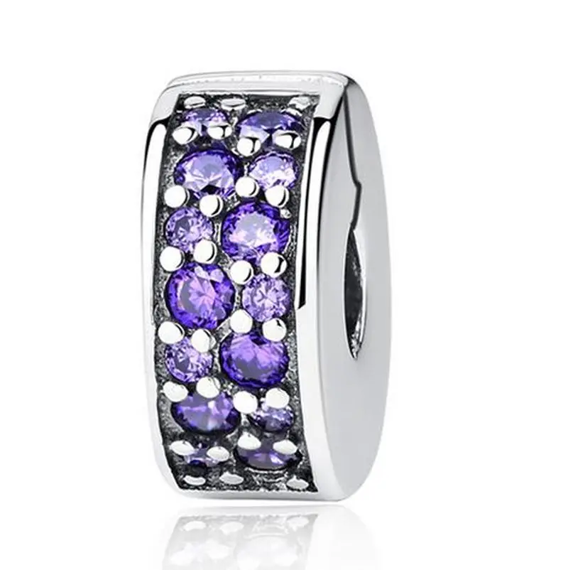 Копия серебра 925 фиксированная Пряжка безопасная цепочка корона подвеска