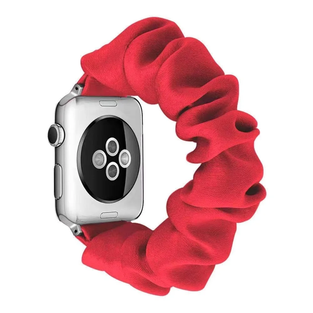 

38/40mm 42/44mm Printed Hair Band Wristband Bracelet BandFor Apple IWatch Se 456 Large Intestine Ring Strap Single Ring Strap