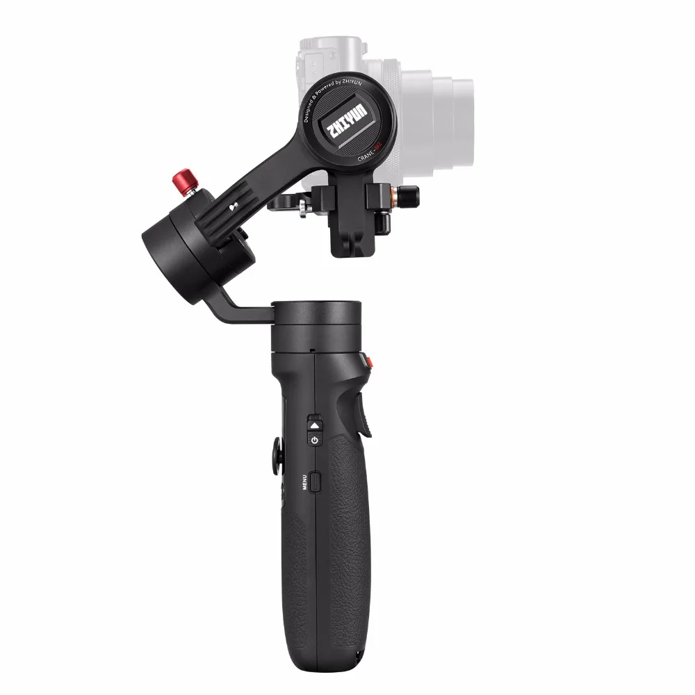 ZHIYUN кран M2 карданный стабилизатор для samsung iPhone Экшн-камера беззеркальные смартфоны Ручной Стабилизатор телефона Gopro камера