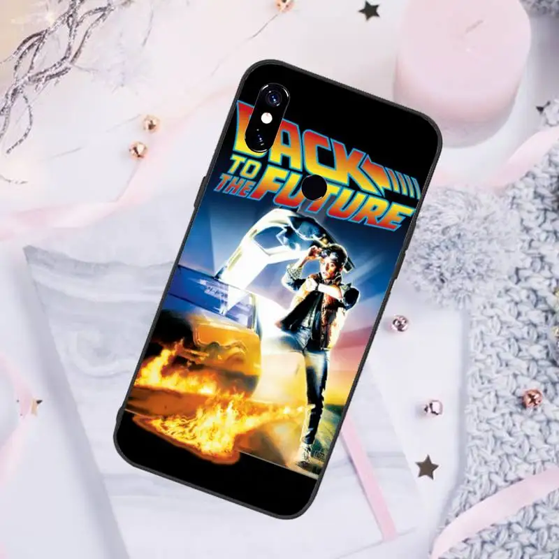 

Back To The Future Movie Phone Case For Xiaomi Redmi note 7 8 9 pro 8T 9S Mi Note 10 Lite pro
