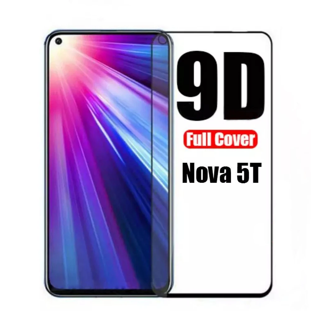 

full cover for huawei nova 8 pro 7 6 SE 7i 5 5i 5T 5Z 4 4E 3 3i phone screen protector tempered glass smartphone protective film