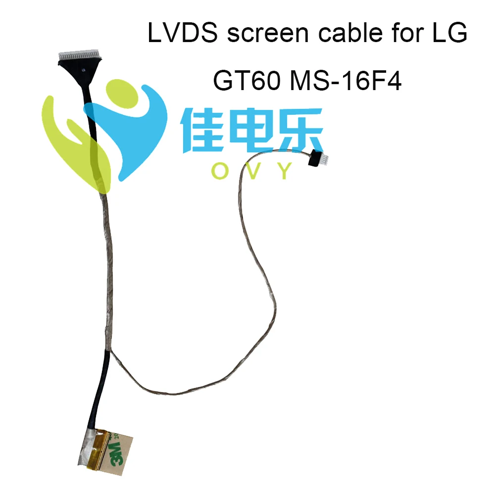 

ЖК-кабель LVDS EDP для MSI GT60 MS 16F4 MS16F4 K1N 3040002 V03, соединительные кабели, 40-контактный видеоэкран, Гибкие Компьютерные кабели