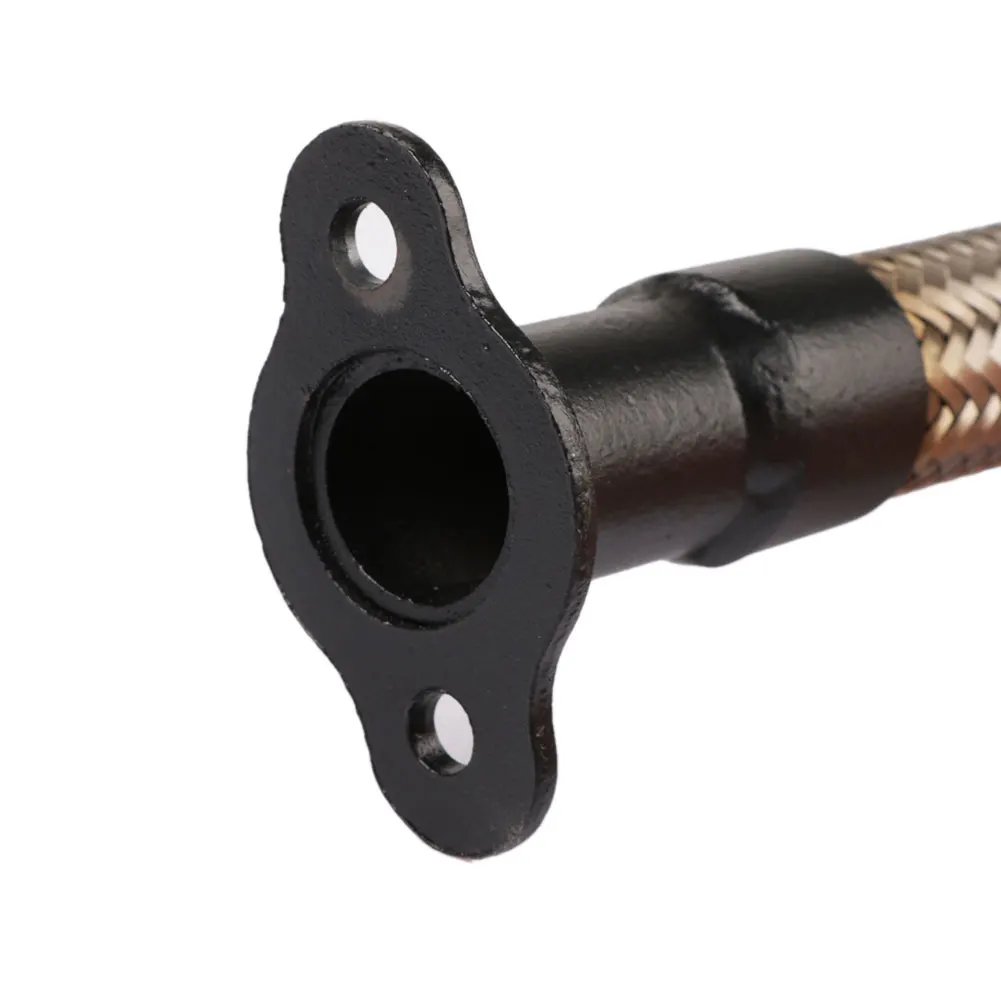 Черный Серебряный Viper гибкий Глушитель Трубы для 80cc велосипед газовый двигатель