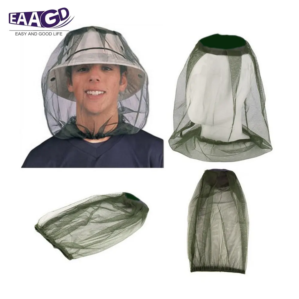 1 шт. противомоскитная сетка на голову аналогичная для защиты лица от пчелиных